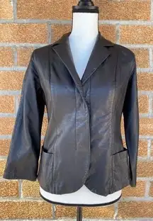 Vince leather jacket xtra small