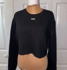 Darc Sport Size Small Sweatshirt Cropped