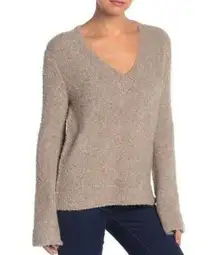 360 Sweater Emory Bell Sleeved V-Neckline Soft Knit Sweater