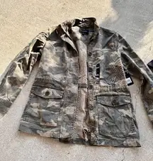 LUCKY BRAND Camo Jacket Enlist Lucky Brand's camo jacket