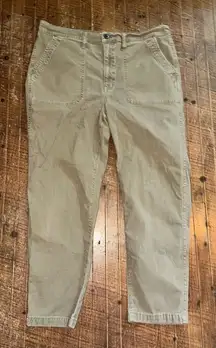 Madewell tan lightweight 32 preppy sustainable  pants