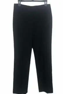 NWT Tahari Terry Straight Black Career Dress Pants