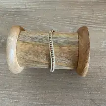 Anthropologie gold beaded classic cinch bracelet 