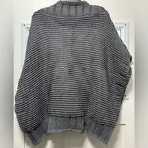 Woman’s SHEIN Drape Sweater Size: 0XL Gray (391)