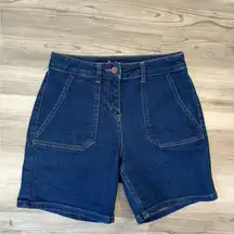 Boden The Karin Denim Shorts Size 6, NWOT