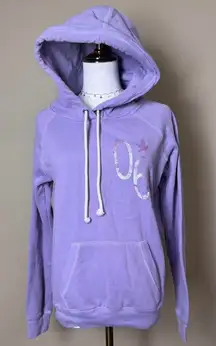 Y2K Aerie Purple Hoodie Size Medium Mall Core Mall Rat Soft Girl Cozy Pastel