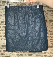 Orvis | women blue athletic skirt with shorts