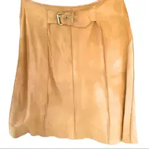 Vintage Saks 5th Avenue Suede‎ Skirt Lined as is