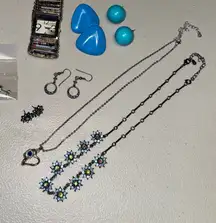 Jewelry / Wearable Jewelry / Blue Tones / Lot / Vintage to Modern / EUC