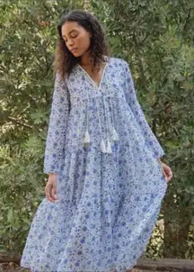 NWOT Christy Dawn Paloma Dress in Nilah Floral Blue Size XS / S