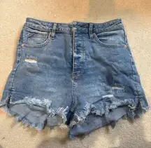 Free People Jean Shorts