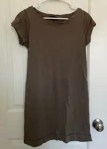 EUC | Banana‎ Republic women’s cuffed sleeve tshirt dress — XS