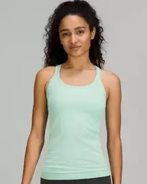 Lululemon Ebb to Street Mint Green Tank Top EUC SZ10