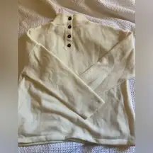 NWT Madewell Button Back Sweater