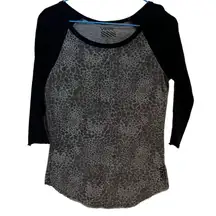 Vans off the wall classic Black and Gray Women's Top or long sleeve tee