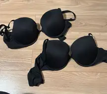 Calvin Klein Black Bra Bundle Size 36C (2)