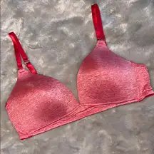 Red Molded Cup Bra 36C