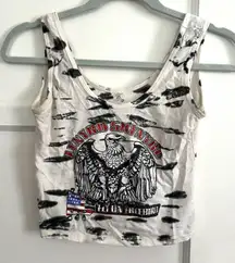 Lynard Skynare Fly On Freebird Tank Top Graphic Women's Band shirt Medium