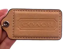 Coach  HangTag Bag Charm Fob