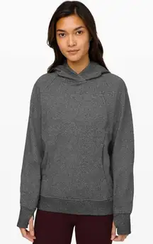 Lululemon Scuba Pullover Heathered Speckle Charcoal Gray Size 6
