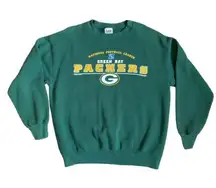 Vintage Green Bay Packers  Crew Neck Sweatshirt