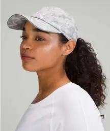Lululemon Fast and Free Womens Run Hat in Hideaway Camo Starlight Multi