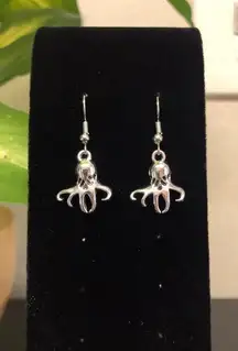 Squid / Octopus Dangle Earrings