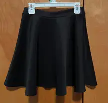 Classic Black Skater Skirt 