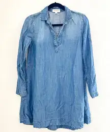 Anthropologie  Chambray Shirt Dress