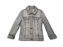 Vintage Guess Denim Jean Jacket, Button Front, Medium