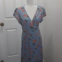 New Just Fab wrap floral dress