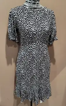 Black and White Polka Dot Dress