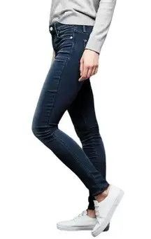 Gap Dark Wash High Rise True Skinny Jeans Size 30