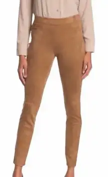 Max Studio Caramel Faux Suede