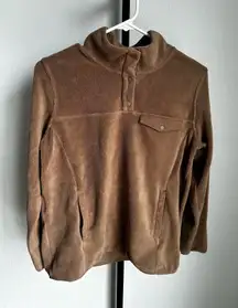 32 heat size small fleece sweater