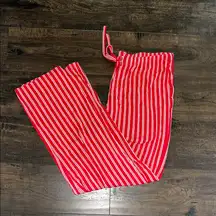 NWOT Nordstrom Super Soft Vertical Stripe Elastic Waist Drawstring Pajama Pants