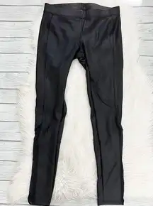 Express Black Faux Leather Leggings