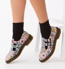 Rare  8065 Wanderlust Floral Mary Jane Bone/Mallow Pink Size 8