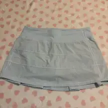 Lululemon pace rival skirt blue size 6