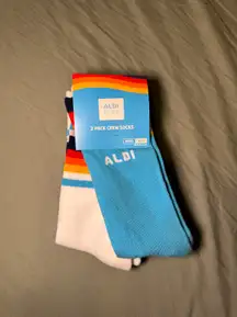 Aldi Gear Crew Socks 2-pack