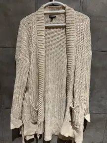 Express Long Cardigan Sweater