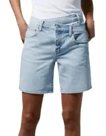 Pistola Bobbie Crossover High Rise Denim Jean Shorts P4516KEE-COS Size 26