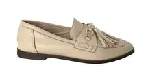 Zara Tan Women’s Tassel Loafer size 36 (6)