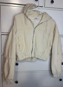 BDG Urban Outfitters Corduroy Crop Hooded Jacket