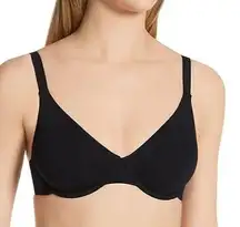 COMMANDO Butter Than Nothing Underwire Black Bra Sz 32D NEW with tags