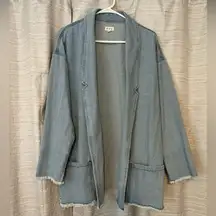 POL  denim blazer jacket