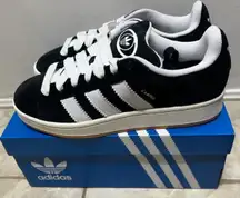 Women's size 6/Men's size 5 (UK 4.5) Adidas Campus 00s Black white gum
