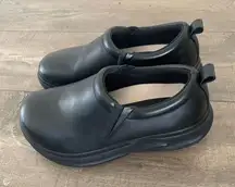 Gdefy Emma Gravity Defyer Clogs‎ Women's Shoes Size 11 Black Leather TB7213FL