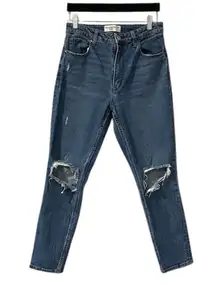 Abercrombie & Fitch Curve Love Jeans Womens size 6/28 Short The Skinny High Rise