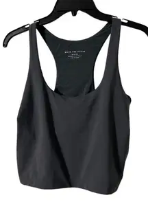 white fox active women’s sports‎ bra tank medium